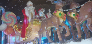 Cortejo Natalino teve a interação do público como destaque