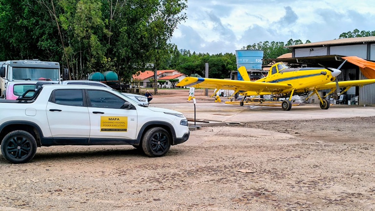 Mapa intensifica fiscalização da aviação agrícola