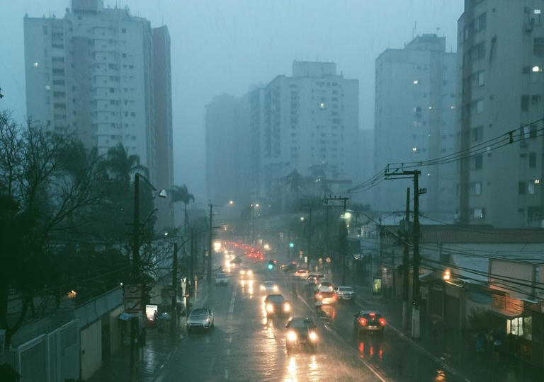 Novo ciclone e frente fria mudam o tempo após frio intenso