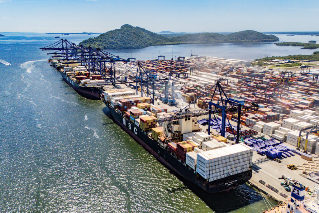 Porto de Paranaguá responde por quase 50% das exportações brasileiras de frango