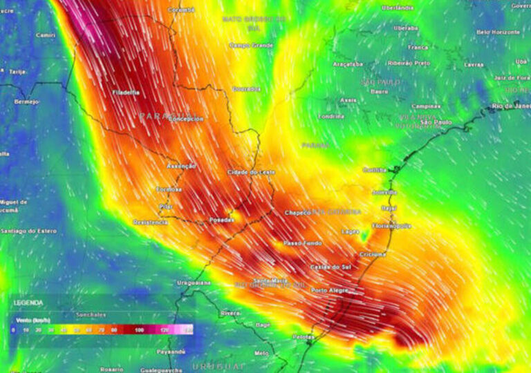 Onda de tempestades e mais 150 mm acendem alerta neste fim de julho