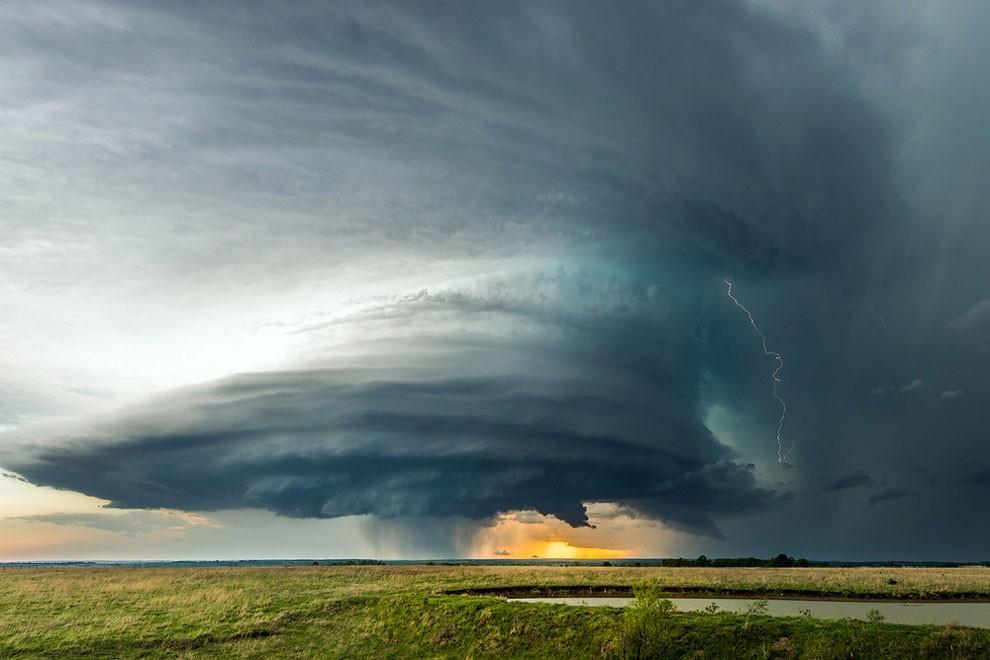Como se formam as supercélulas: as tempestades mais organizadas e perigosas da atmosfera