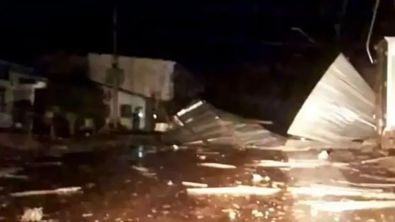 Vendavais causam destruição no Noroeste do Rio Grande do Sul